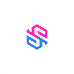 logo s vector icon templet