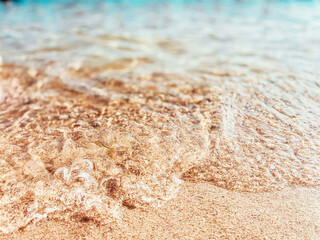 sand on the beach