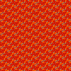 Abstract Colorful Flares of Shapes and Lines