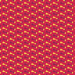 Abstract Colorful Flares of Shapes and Lines