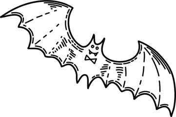 Digital illustration set for the holiday Halloween