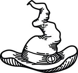 Digital illustration set for the holiday Halloween