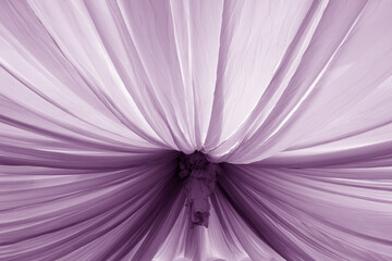 Obraz premium violet curtains texture. Abstract background and texture for ideas