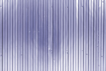 metal sheet fence texture in blue color