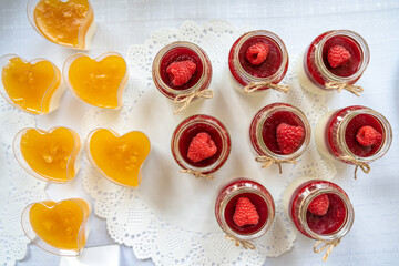 fruit dessert at a sweet bar for a party