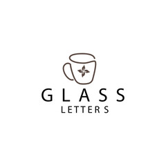 letter s illustration cup logo modern creative design vector template