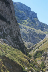 Mountainous landscape in Northern Spain