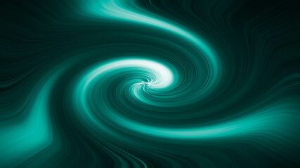 creative emerald background. texture with twisted lines. abstract green spiral. original canvas with circles