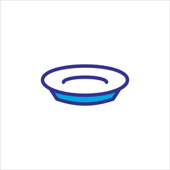 plates, dishes icon, vector, design trendy
