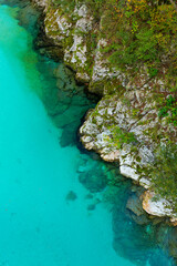 Soca river, Soca Valley, Julian Alps, Municipality of Bovec, Tolmin, Slovenia, Europe