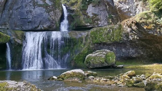 Jura, cascades Herisson