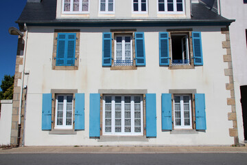 house in camaret-sur-mer in brittany in france