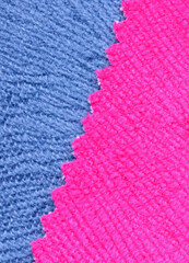 close-up colorful fabric texture background