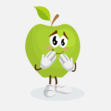 
Cute Mascot Apple