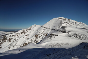snow in spain