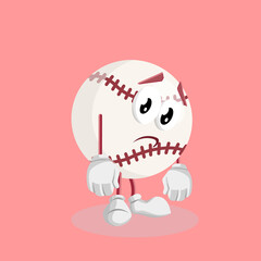 
cute baseball mascot
