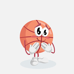 
cute basketball mascot