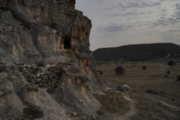 Phrygian valley ancient habitat valley view