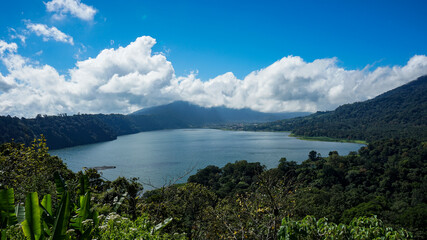 lake in the mountains