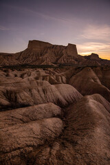 incredible landscapes in the royal bardenas of Navarre