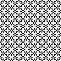 Abstract Cross Pattern Dots Logo generative computational art illustration