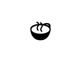 Teacup with handle vector icon