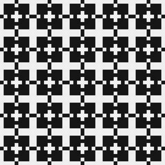 Abstract Cross Pattern Dots Logo generative computational art illustration