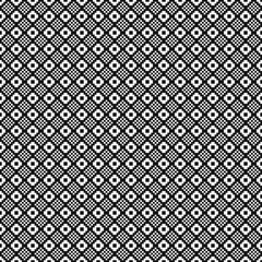 Fototapeta premium Abstract Cross Pattern Dots Logo generative computational art illustration