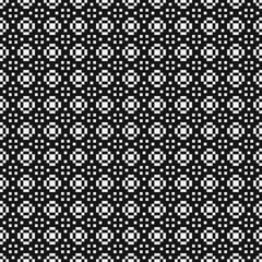 Abstract Cross Pattern Dots Logo generative computational art illustration