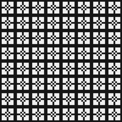 Abstract Cross Pattern Dots Logo generative computational art illustration