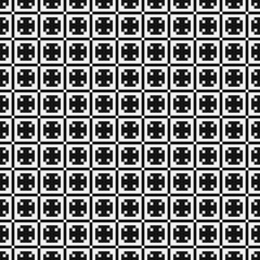 Abstract Cross Pattern Dots Logo generative computational art illustration