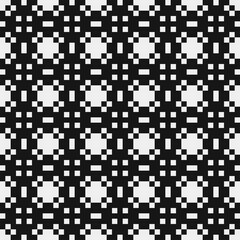 Abstract Cross Pattern Dots Logo generative computational art illustration