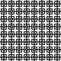 Fototapeta premium Abstract Cross Pattern Dots Logo generative computational art illustration