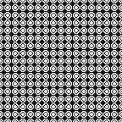 Fototapeta premium Abstract Cross Pattern Dots Logo generative computational art illustration