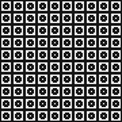 Abstract Cross Pattern Dots Logo generative computational art illustration