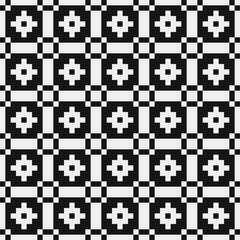 Abstract Cross Pattern Dots Logo generative computational art illustration