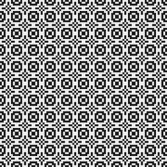 Abstract Cross Pattern Dots Logo generative computational art illustration