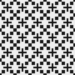 Abstract Cross Pattern Dots Logo generative computational art illustration