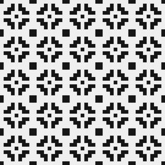 Fototapeta premium Abstract Cross Pattern Dots Logo generative computational art illustration