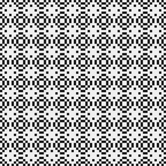 Abstract Cross Pattern Dots Logo generative computational art illustration