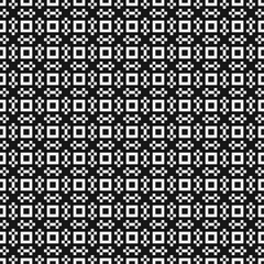 Abstract Cross Pattern Dots Logo generative computational art illustration