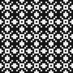 Abstract Cross Pattern Dots Logo generative computational art illustration