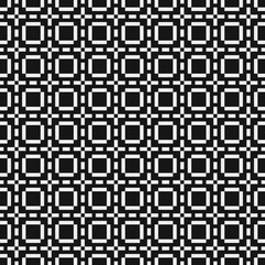 Fototapeta premium Abstract Cross Pattern Dots Logo generative computational art illustration