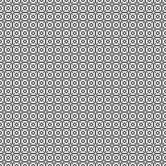 Abstract Cross Pattern Dots Logo generative computational art illustration