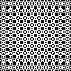 Fototapeta premium Abstract Cross Pattern Dots Logo generative computational art illustration