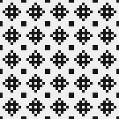 Abstract Cross Pattern Dots Logo generative computational art illustration