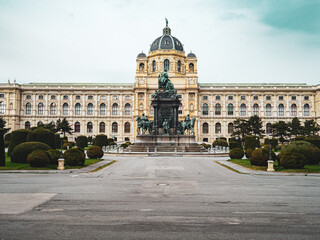 Fototapeta na wymiar Wien während des COVID-19 Lockdowns