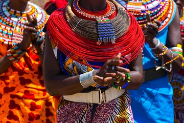 Foto op Canvas Samburu people, Samburu National Park, Kenya, Africa © JUAN CARLOS MUNOZ
