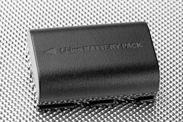 Fototapeta premium Wiederaufladbare Lithium-Batterie (Li-ion Battery / Akku)