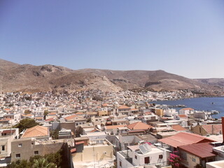 Island hopping between the beautiful beaches and mountains of Kalymnos, Leros and Lipsi in the...